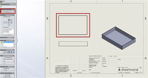 solidworks flat pattern 1